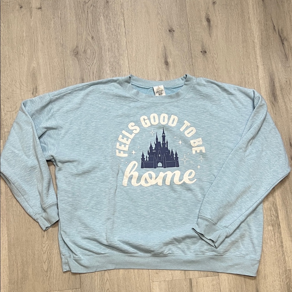 Disney Light Blue Sweatshirt